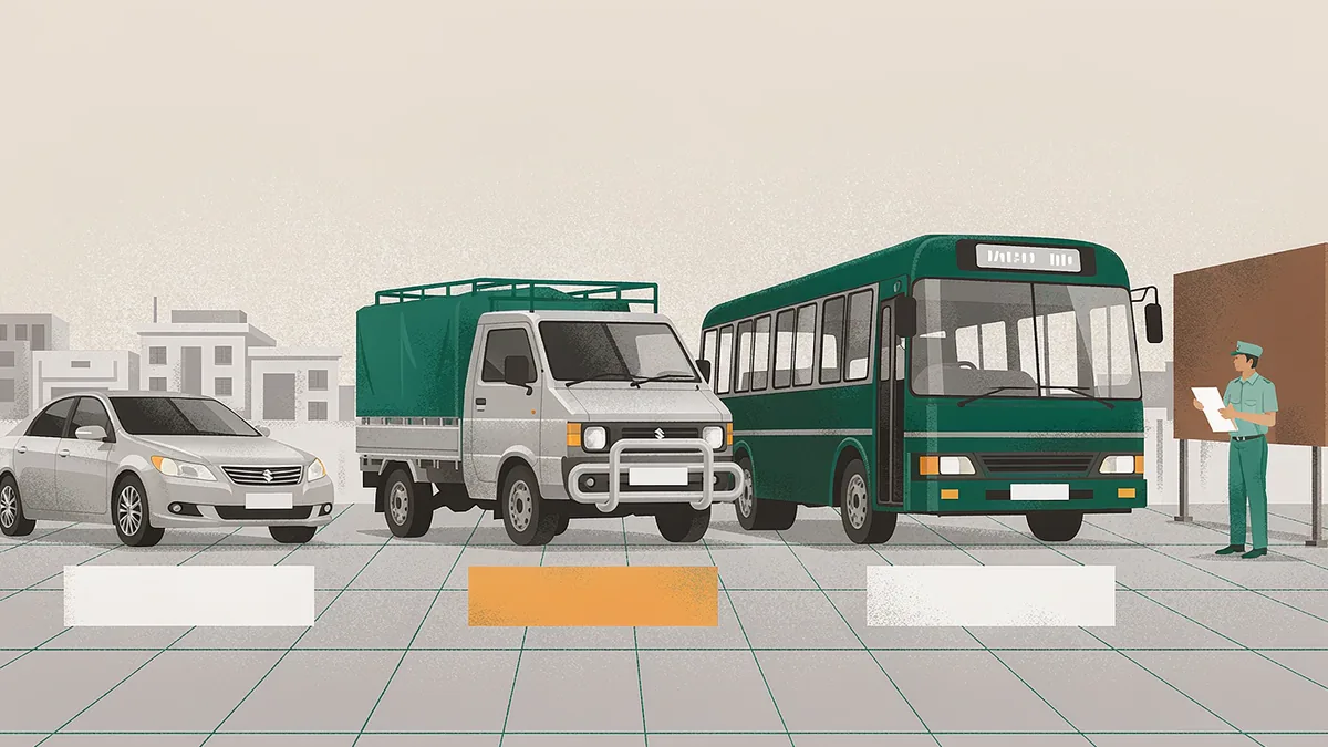 Token Tax Categories in Pakistan: Private, Commercial and Public Transport Vehicles